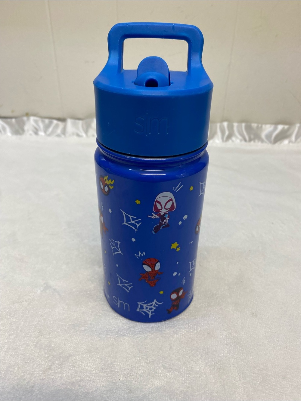 Simple Modern kids water bottle spider man 14 oz stainless steel